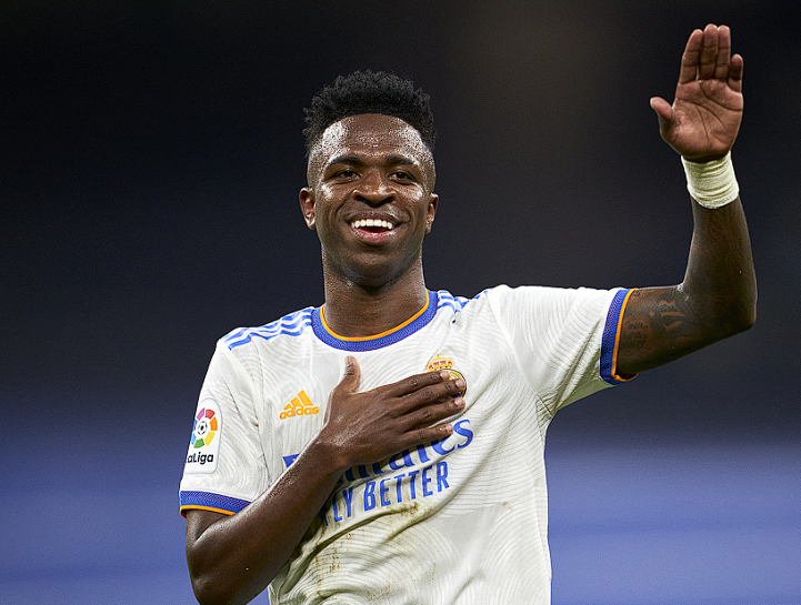 維尼修斯歐冠淘汰賽破門，創(chuàng)<a href='/news/tag/1068605.html' style='color: blue;'>巴西</a>球員新紀錄