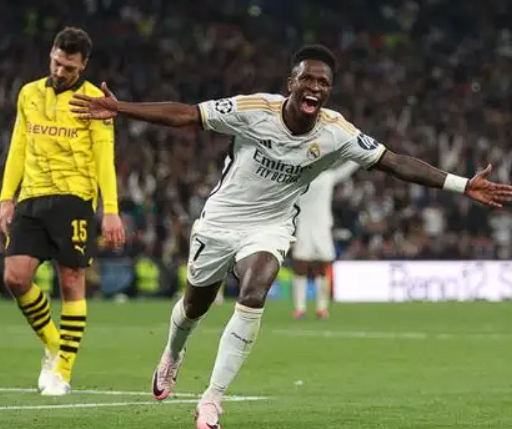 維尼修斯歐冠淘汰賽破門，創(chuàng)巴西球員新紀錄